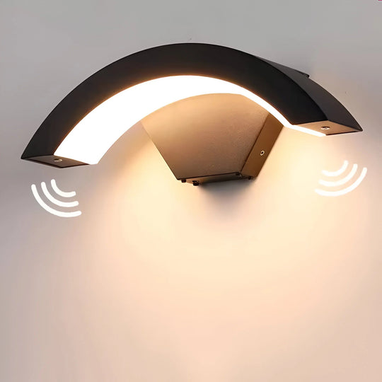 Buiten Wandlamp met Bewegingssensor voor Tuin en Patio Moderne Verlichting 4
