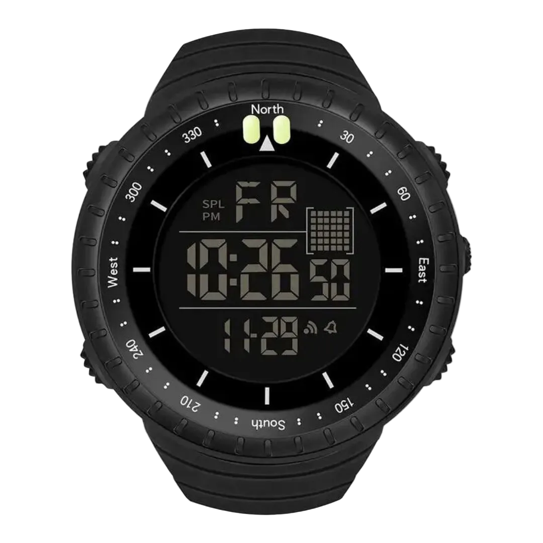 Buitenhorloge voor Avonturiers met Multifunctionele Functies 0