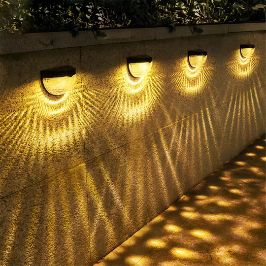 Buitenlamp Zonne-Energie met Sensor voor Wandverlichting 0