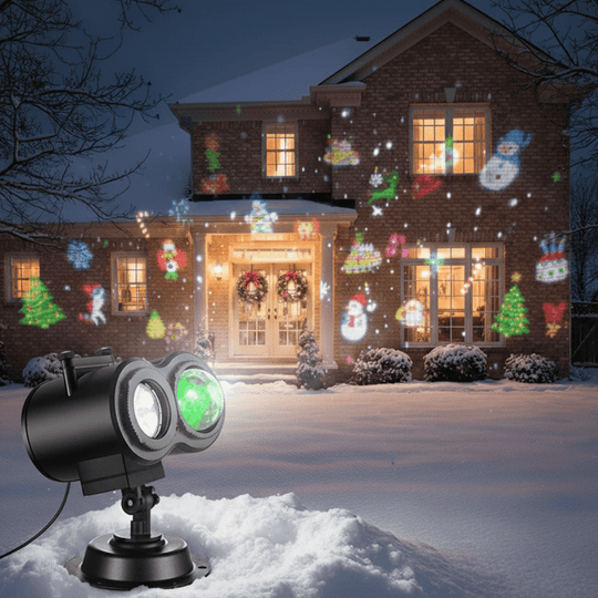 Buitenprojector Voor Kerst Met 16 Verwisselbare Motieven 0