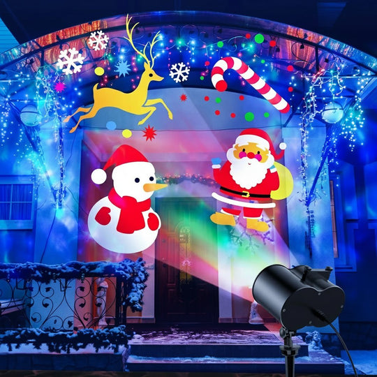 Buitenprojector Voor Kerst Met 16 Verwisselbare Motieven 1
