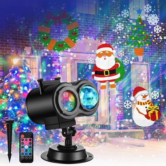 Buitenprojector Voor Kerst Met 16 Verwisselbare Motieven 5