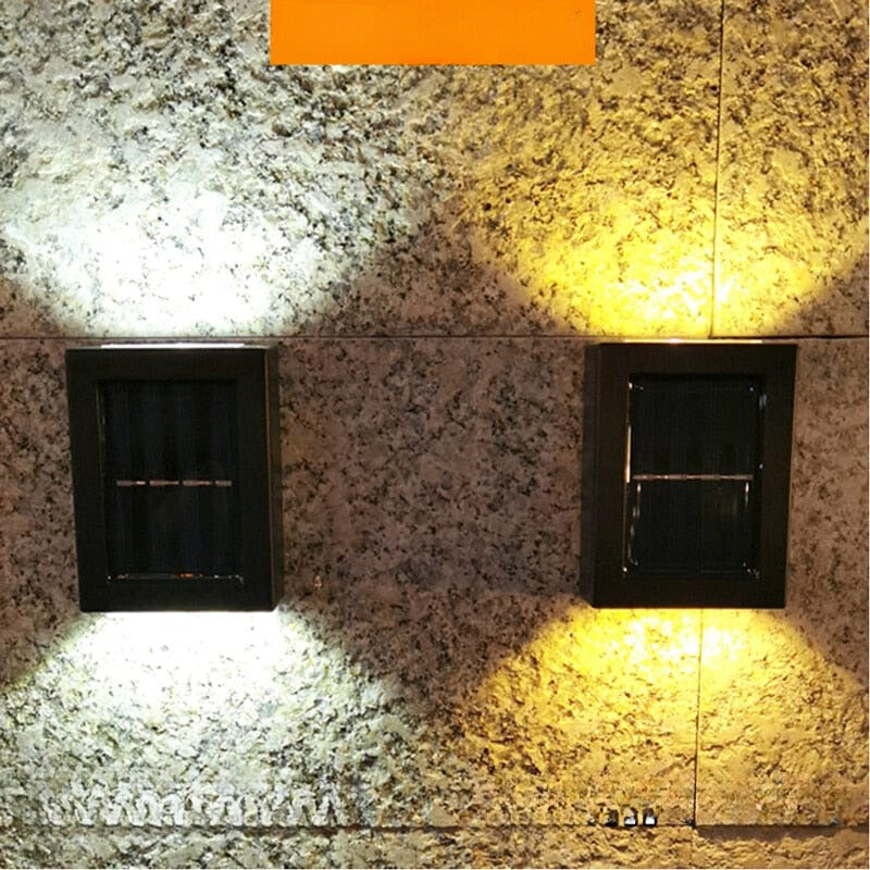 Buitenwandlamp Zonne-energie Modern 3