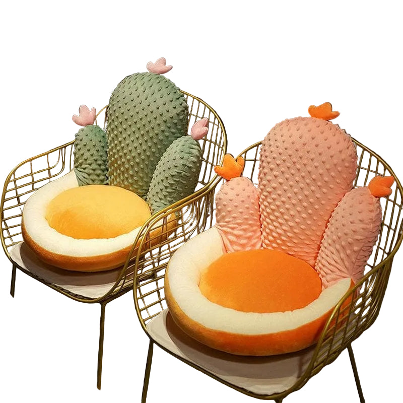 Cactus Pluche Kussen voor Stoel 0