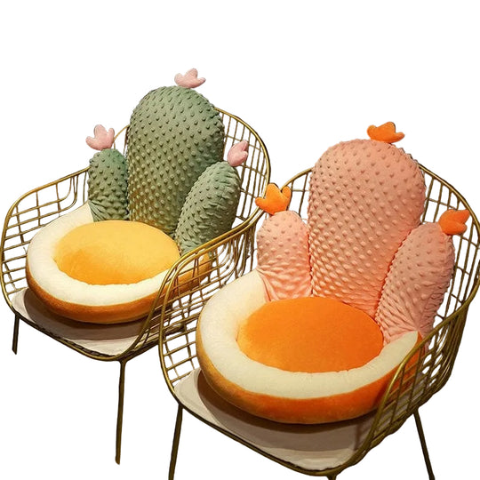 Cactus Pluche Kussen voor Stoel 0