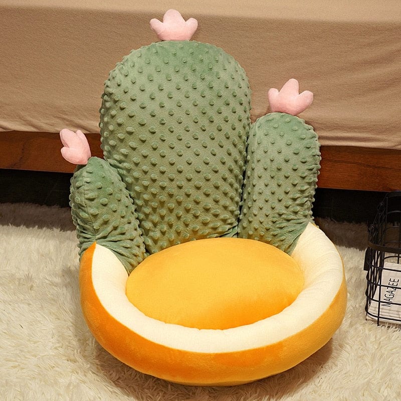 Cactus Pluche Kussen voor Stoel 4