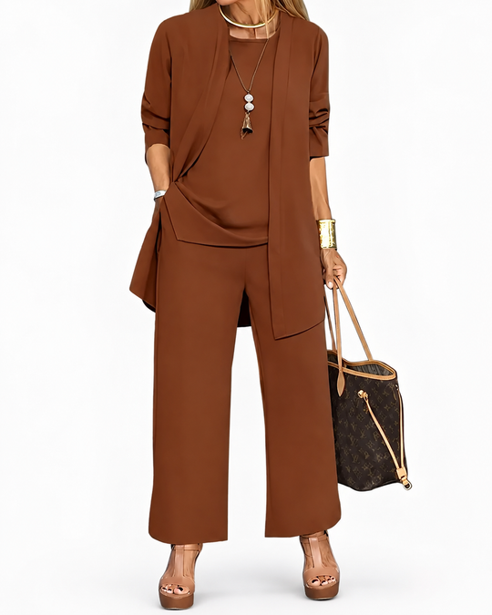 Dames Driedelige Set Broekpak Casual Comfort