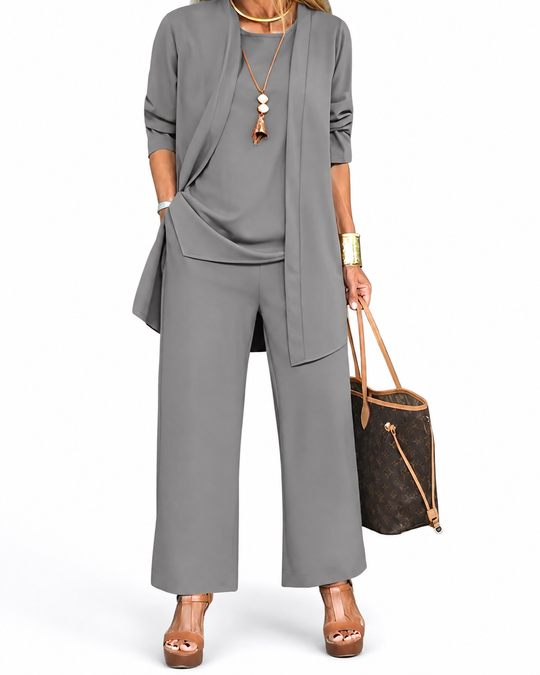 Dames Driedelige Set Broekpak Casual Comfort