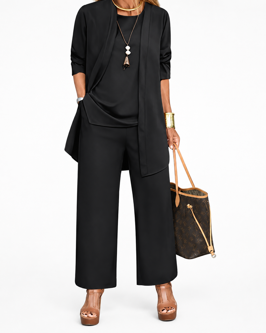 Dames Driedelige Set Broekpak Casual Comfort
