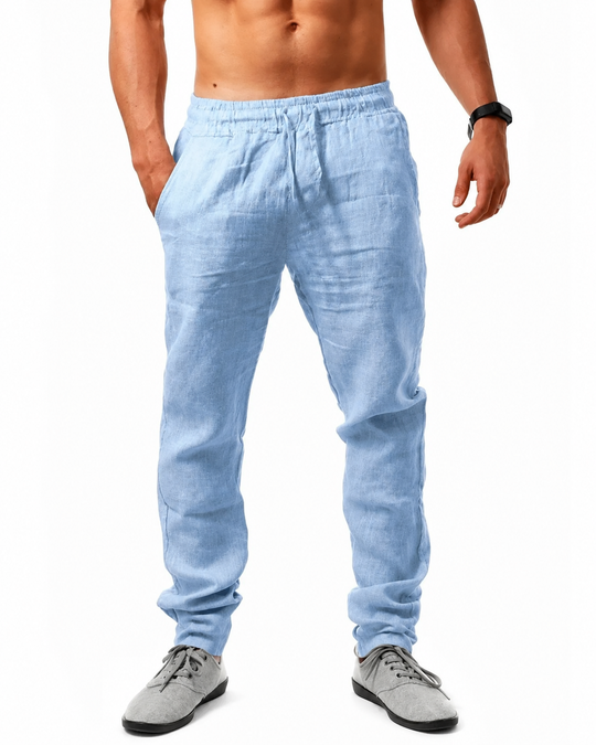 Ademende casual fitnessbroek voor heren