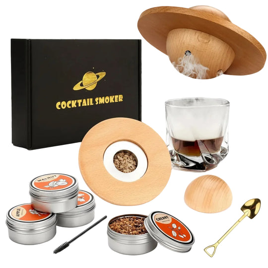 Cocktail Rookoven Kit voor Whisky en Bourbon 0