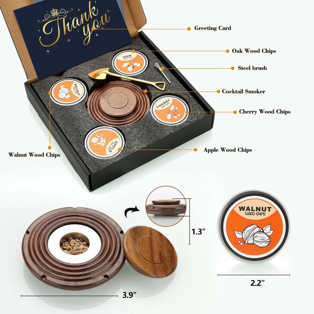 Cocktail Rookoven Kit voor Whisky en Bourbon 2