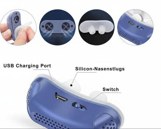 Compact CPAP-apparaat voor een rustige slaap 3