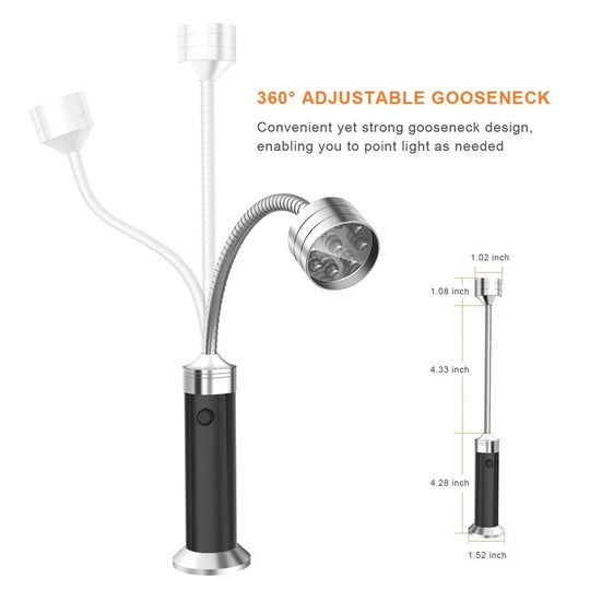 Compact Magnetisch Grilllicht met Sterke Helderheid 3