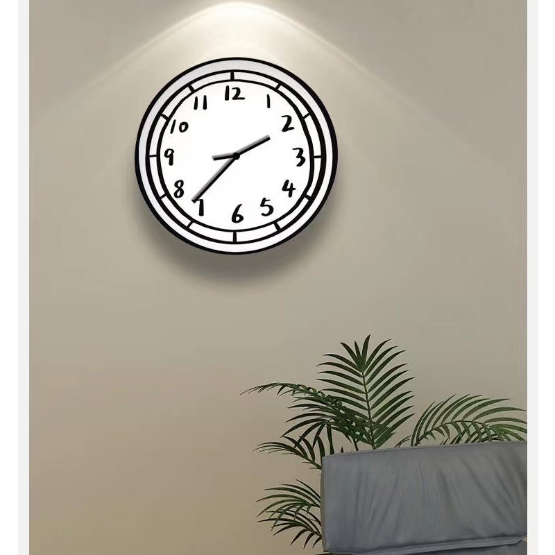 Creatieve Cartoon Wandklok voor Thuis en Kantoor 2
