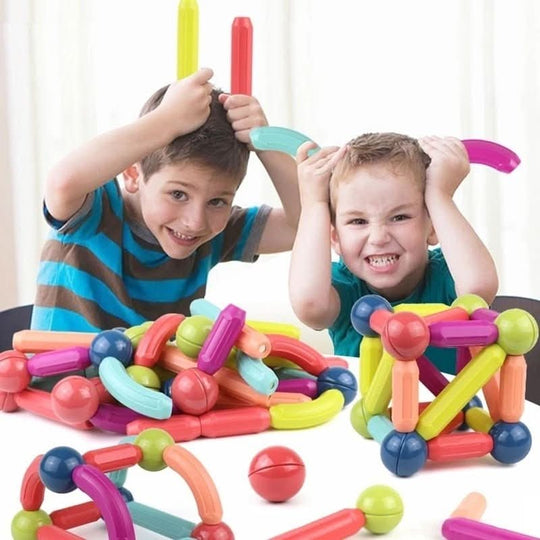 Creatieve Magnetische Bouwstenen voor Kinderen 1
