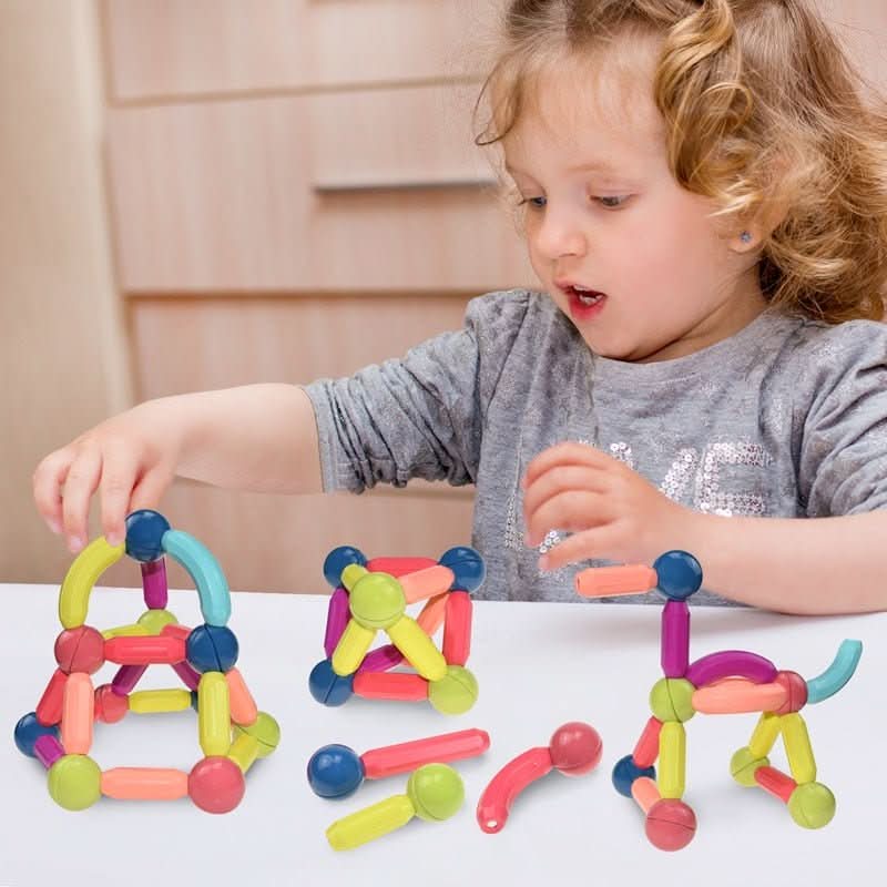 Creatieve Magnetische Bouwstenen voor Kinderen 2