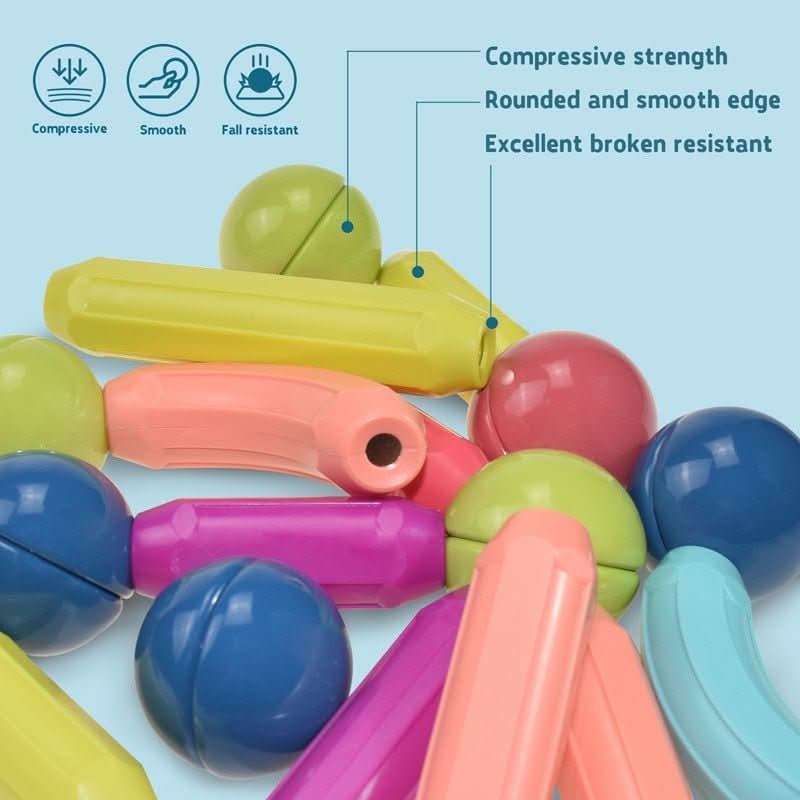 Creatieve Magnetische Bouwstenen voor Kinderen 4