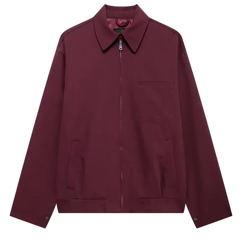 Dames Cropped Bomberjack met Lange Mouwen en Moderne Pasvorm 0