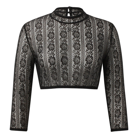 Dames Dirndlblouse met Kant Traditioneel 2