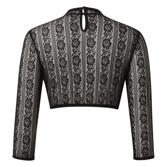 Dames Dirndlblouse met Kant Traditioneel 3