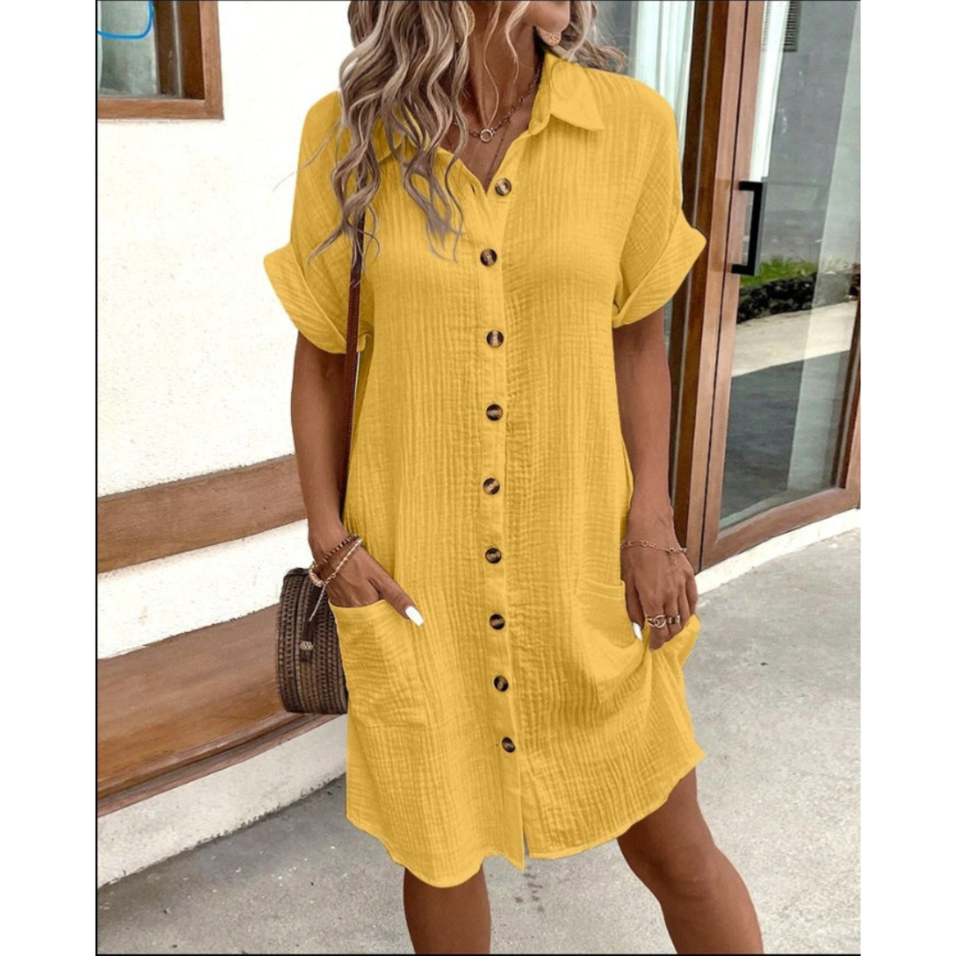 Dames Hemdkleed Modern Stijl Ademend Materiaal 4