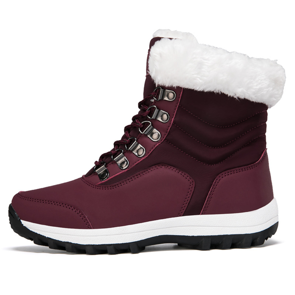 Dames Hoge Winterlaarzen met Warmte en Grip 3