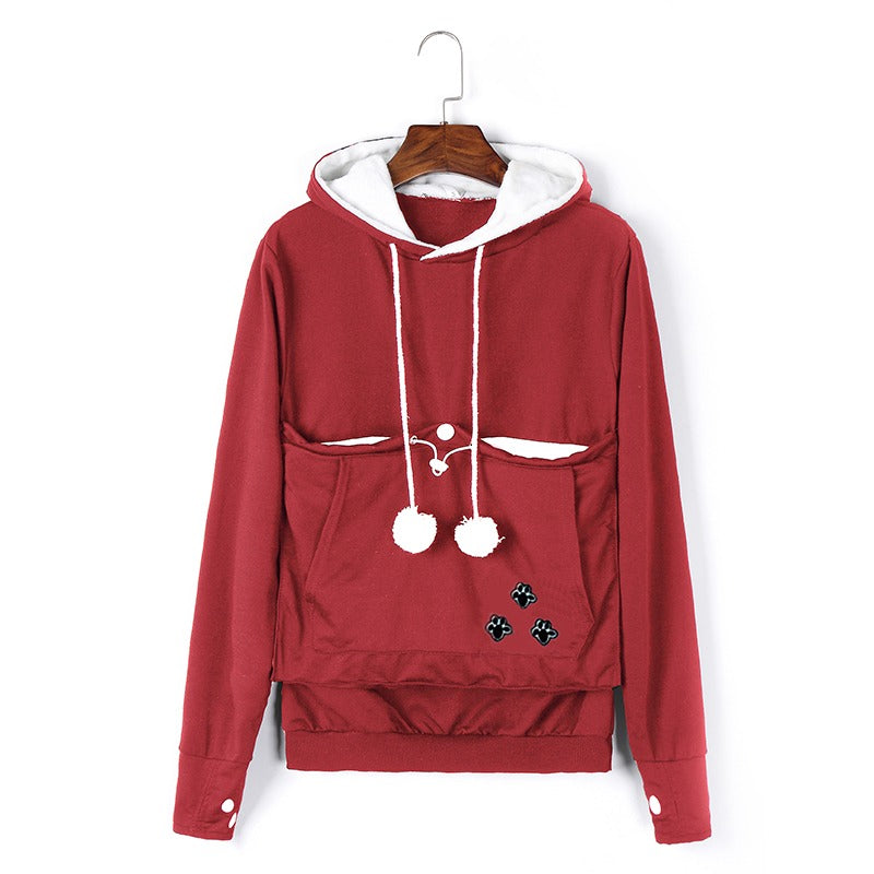 Dames Hoodie met Kattenzak voor Comfort 1
