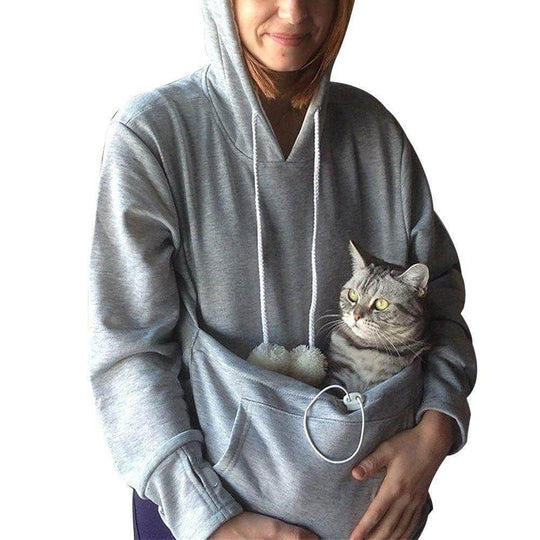 Dames Hoodie met Kattenzak voor Comfort 4