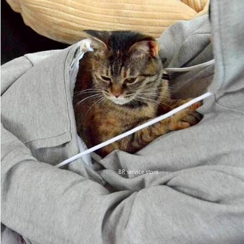 Dames Hoodie met Kattenzak voor Comfort 5
