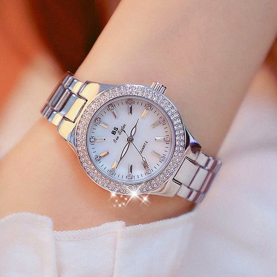 Dames Horloge Met Glanzend Design 0