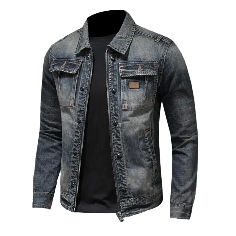Dames Jas Retro Stijl Met Knopen 0
