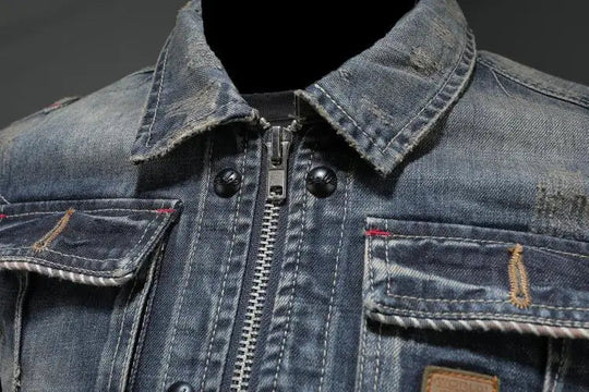Dames Jas Retro Stijl Met Knopen 4