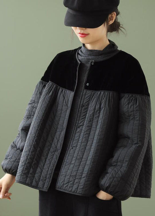 Dames Jas Winter Boho Lange Mouwen met Knoopdetails 2