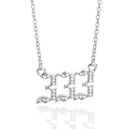 Dames Ketting met Engelnummer Design 12