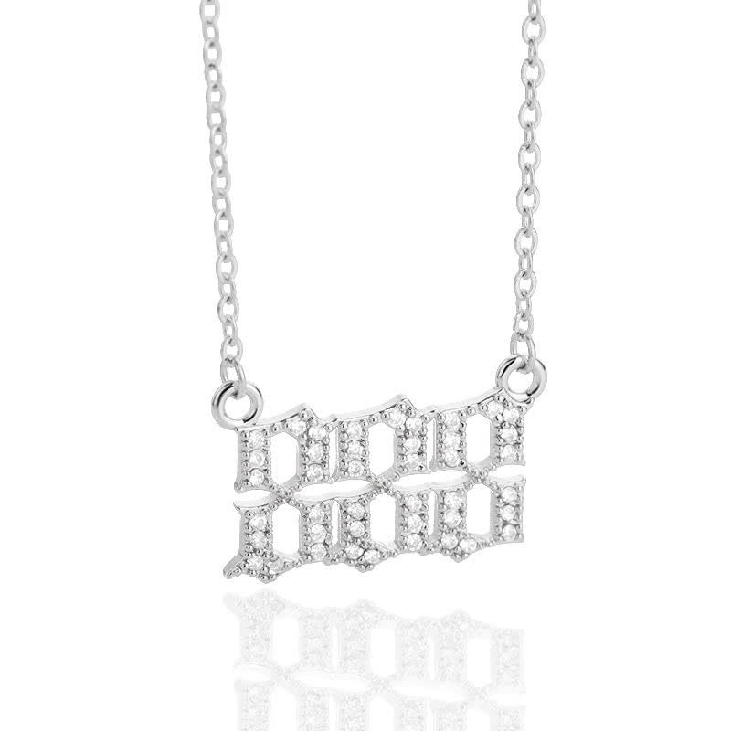 Dames Ketting met Engelnummer Design 19