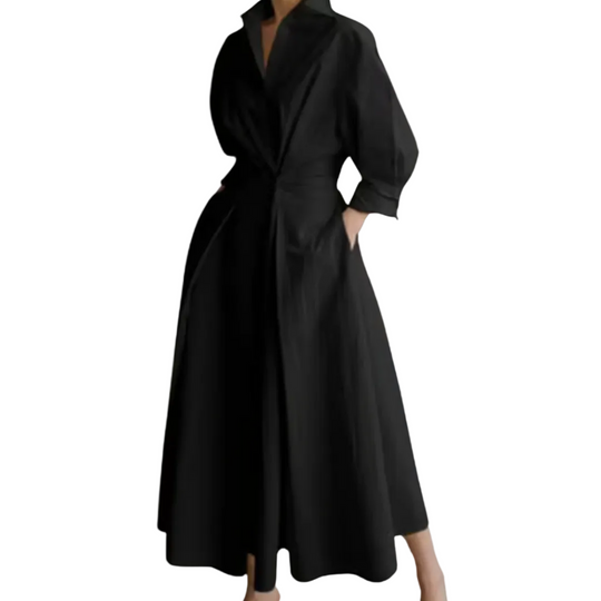 Dames Lange Maxi Jurk Elegante Stijl Zachte Stof 0