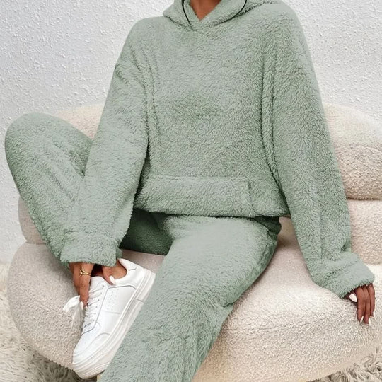 Dames Loungewear Set met Lange Hoodie 2