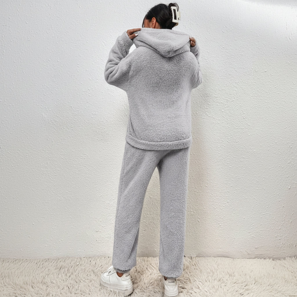 Dames Loungewear Set met Lange Hoodie 8