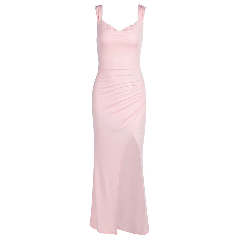 Dames Midi-jurk Met Strikdetail Voor Casual En Formele Gelegenheden 4
