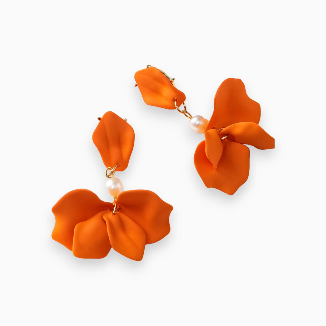 Dames Oorbellen Parels met Verguld Design 2