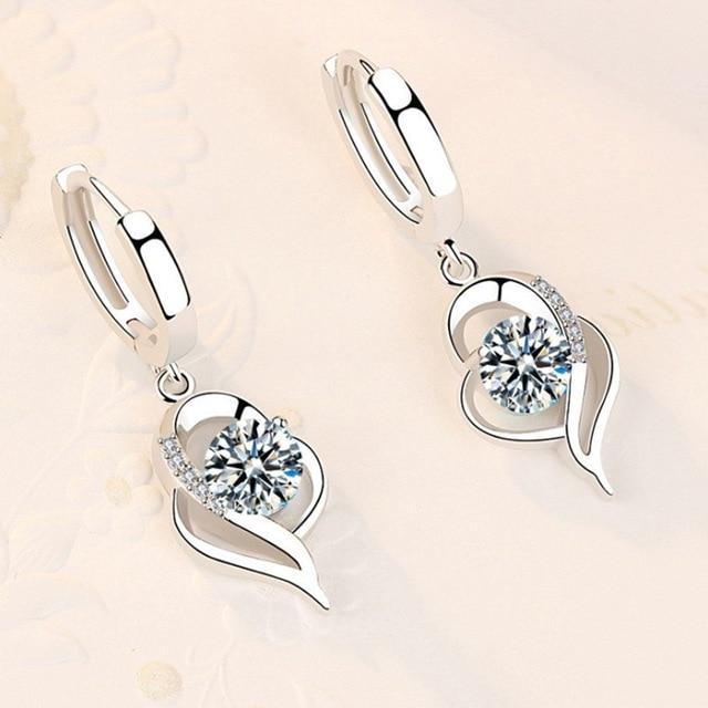 Dames Oorbellen met Zirkonia Sprankeling 3