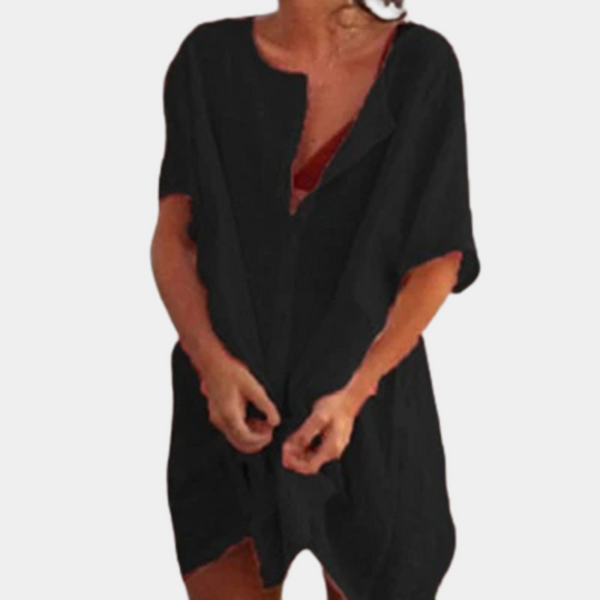 Dames Overhemdjurk Luchtig voor Zomer - Casual en Tijdloos Jurkjes 4