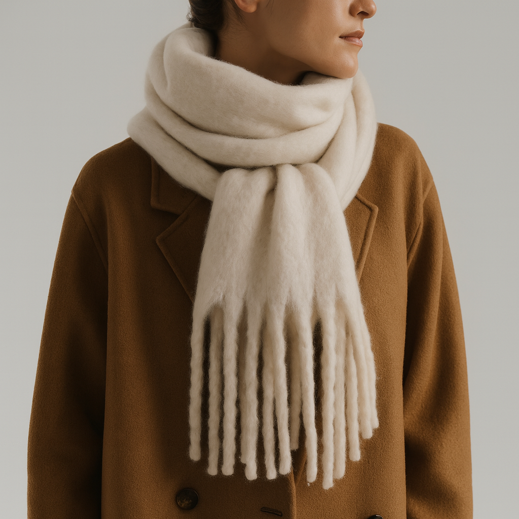 Dames Oversized Sjaal Comfortabel en Stijlvol Accessoire 2