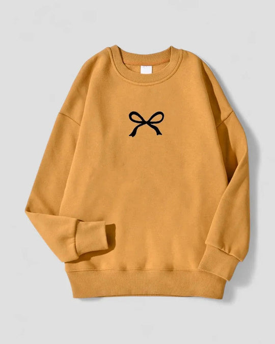 Dames Oversized Sweatshirt met Strikprint 4