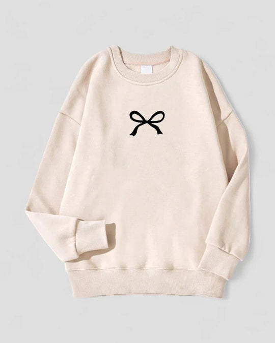 Dames Oversized Sweatshirt met Strikprint 5