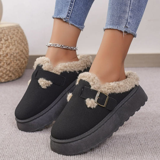 Dames Pantoffels Comfortabel Pluche met Antislipzool 2