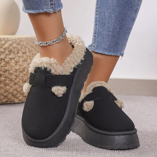 Dames Pantoffels Comfortabel Pluche met Antislipzool 7