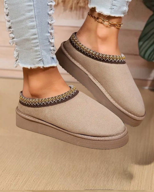 Dames Pantoffels Comfortabel met Antislipzool voor Wintergebruik 2