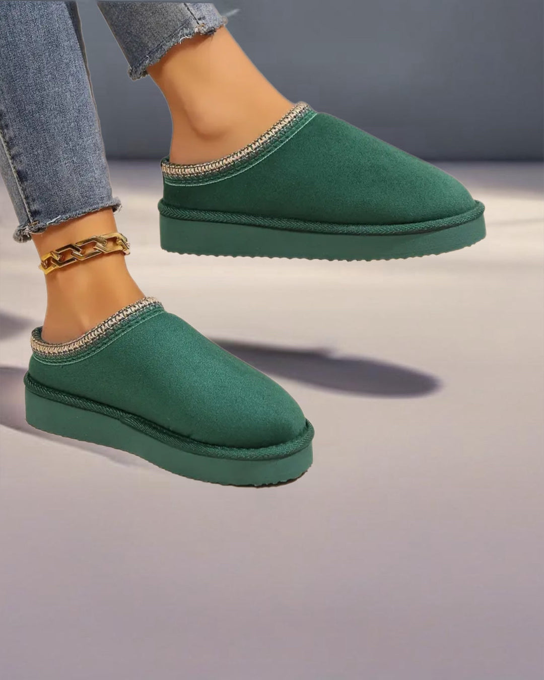 Dames Pantoffels Comfortabel met Antislipzool voor Wintergebruik 8